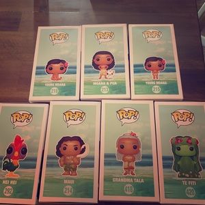 Moana Funko Pops